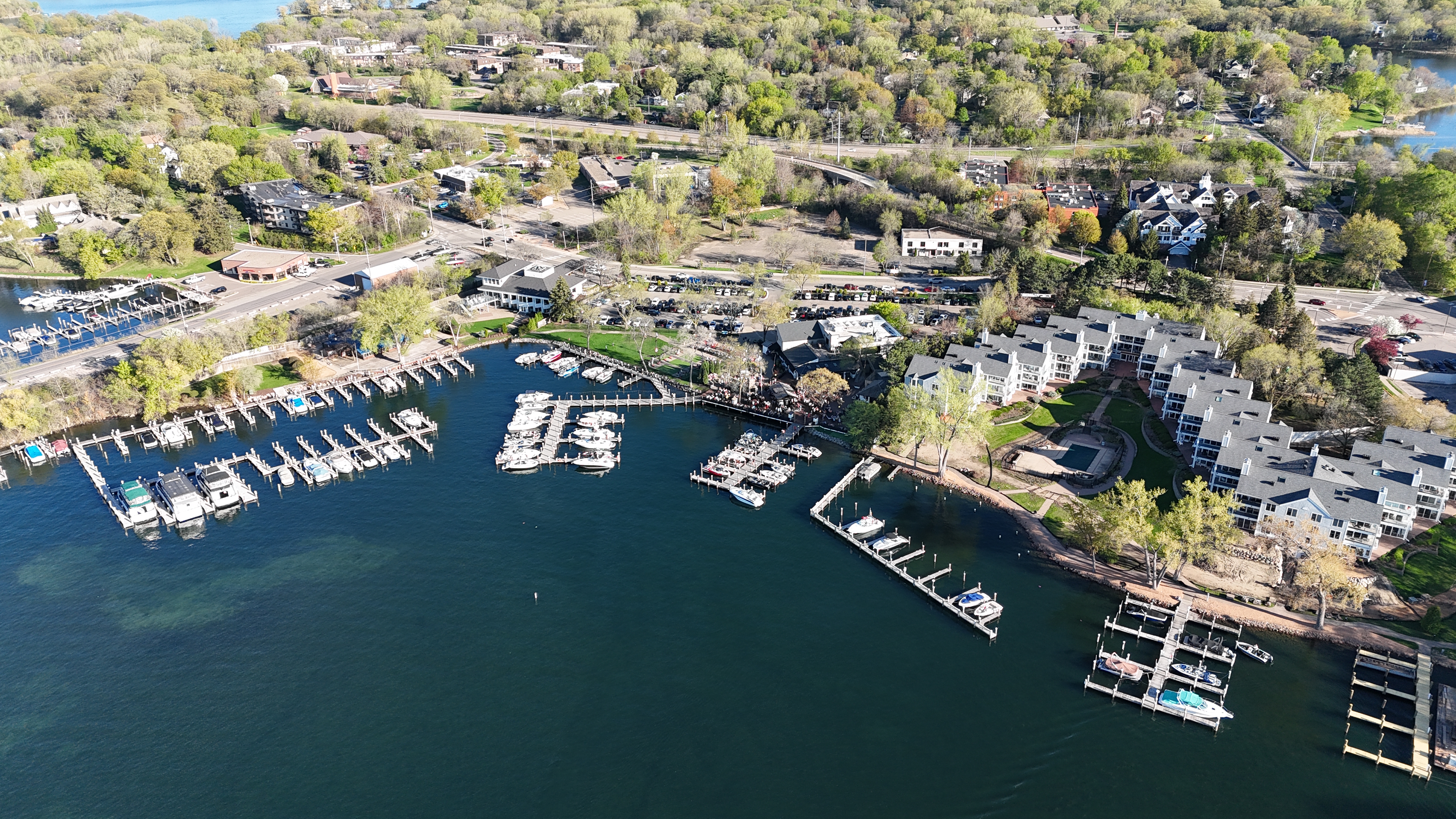 Wayzata marina and docks, Lake Minnetonka